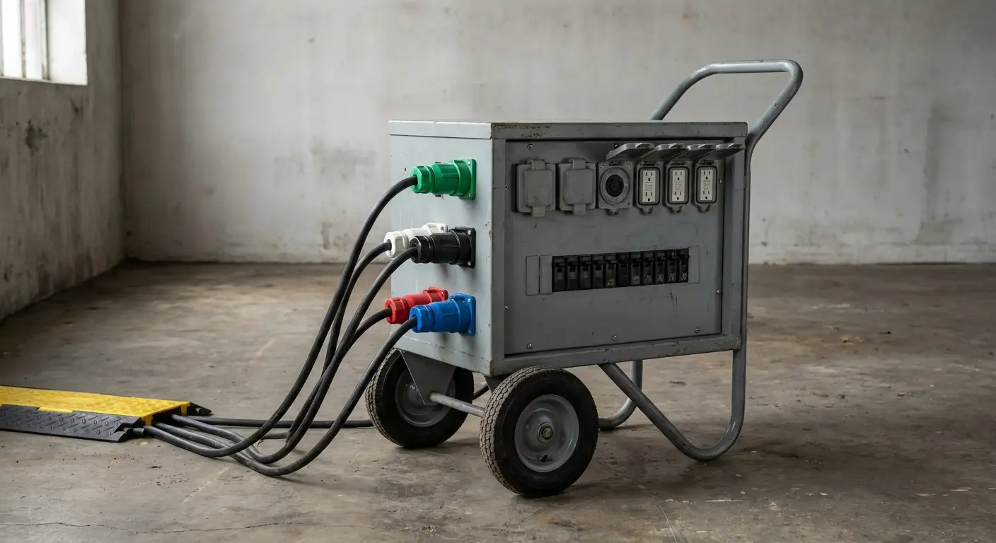 Temporary power distribution equipment in Novi, MI