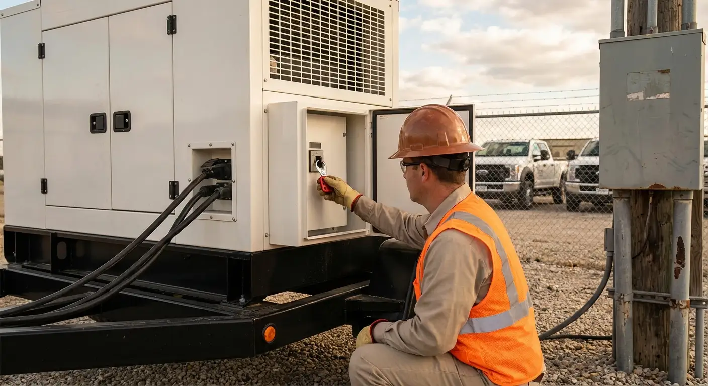 Commercial generator rental safety manual and equipment in Novi, MI