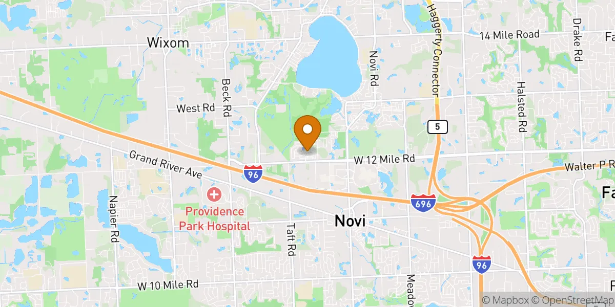  neighborhood map in Novi, MI